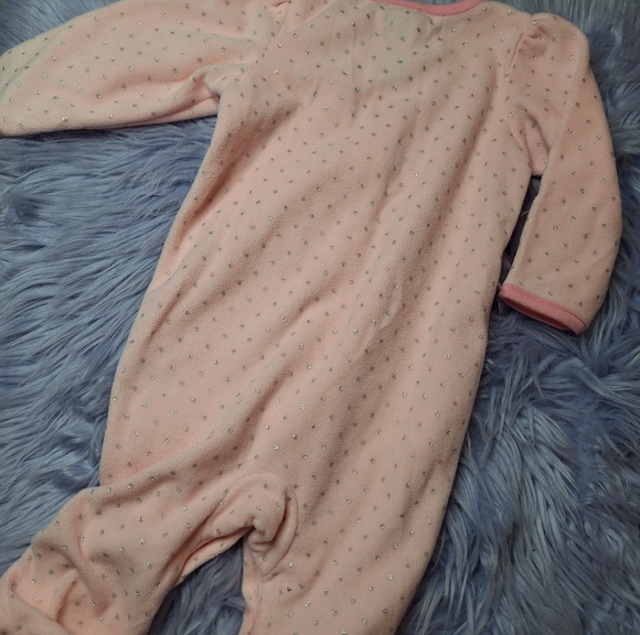 Babygirl Cat Footie Pjs - Picture 2 of 4